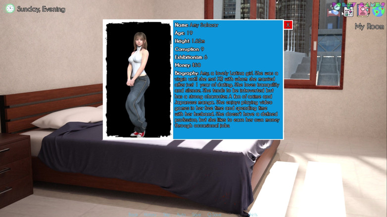 Porny Games: Šťastně ever after by Escovic Hry - sexy dáma šuká manžela i...