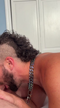 Young Pup Gets Pounded and Came in by Hot Big White Cock