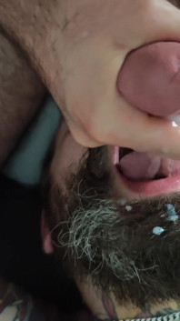 Feeding Him My Cum