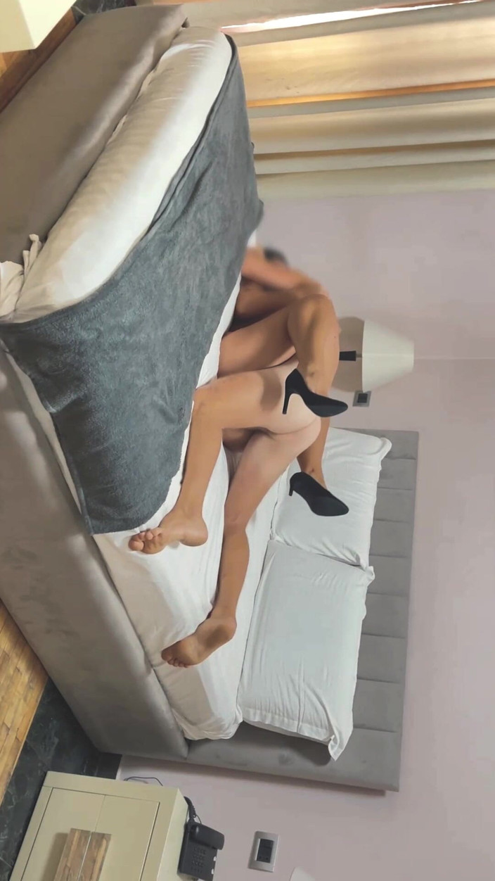 Couple Of Pleasure: Stop Fucking My Wife! Horny Whore Cheats on Husband