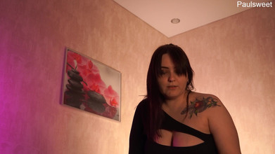 Polly Sweet: Backstage Guy Does Cunnilingus to Mistress-joi