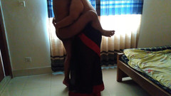 Aria Mia: 55 anni bollente zia tamil che indossa camicetta saree in...