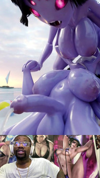Thicc Milky Waifu Busts a Huge Nut