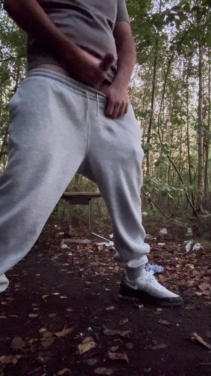 Growing teddy: Dropped a Load in the Woods