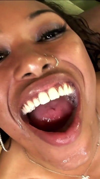 Amateur Bukkake Blowbang with Hot Interracial Teens