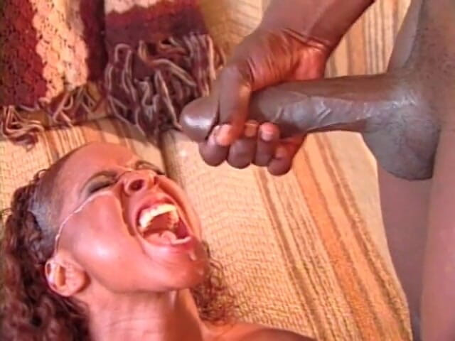 Hot and Wet: Black woman masters a big black cock