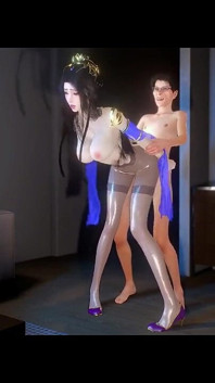 Goddess of Fantasy Lust: Curves in Motion - 3D Animation Hentai