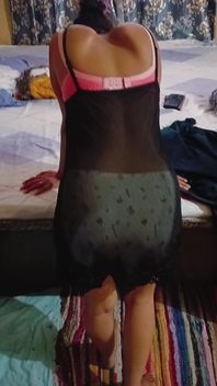 Desi Bhabhi in Sexy Black Lingerie
