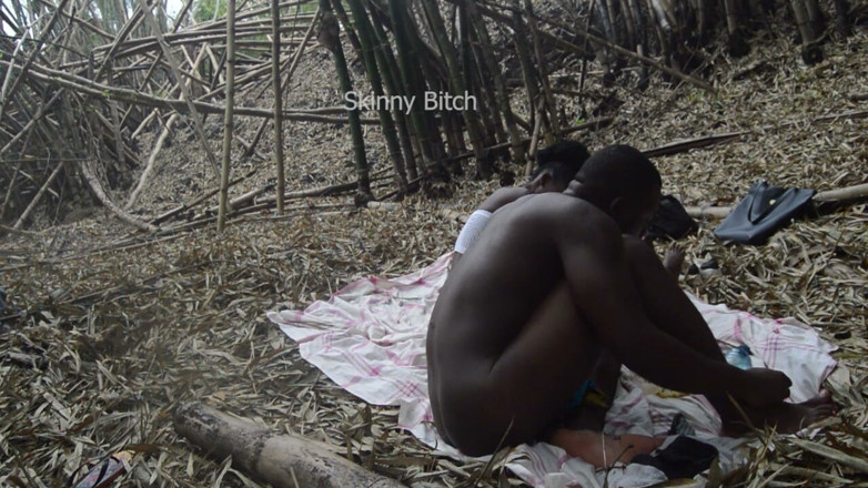 Skinny Bitch: Sex in the Forest Outdoors Part 2