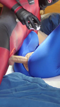 Oktavia milton, zentai shaandaar lycra men