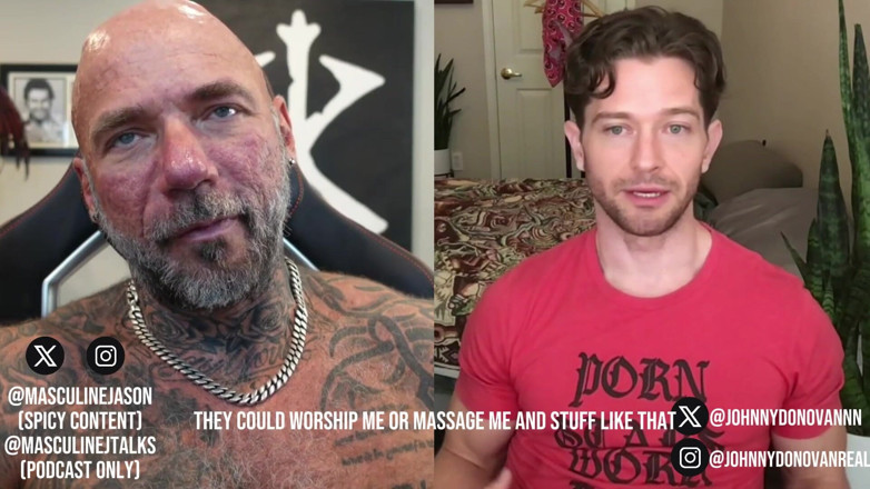 Raw and Uncensored with Masculine Jason: Pornoster bekentenissen - Johnny Donovan (aflevering 215)