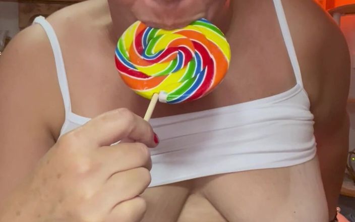 SnM Angel: Você quer lamber o grande pirulito da madrasta?