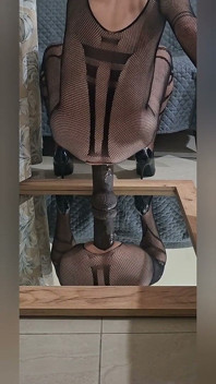 Mmm, je opravdu sexy šukat před zrcadlem!