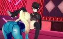 Hentai Smash: Bayonetta et Samus mangent la chatte à tour de rôle avant...