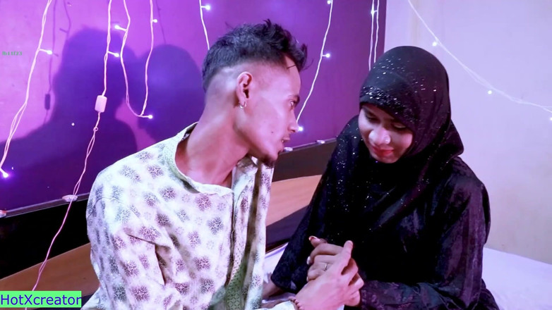 Hot creator: デジヒジャブガールが結婚!ヒンディー語オーディオとの最初の夜のセックス