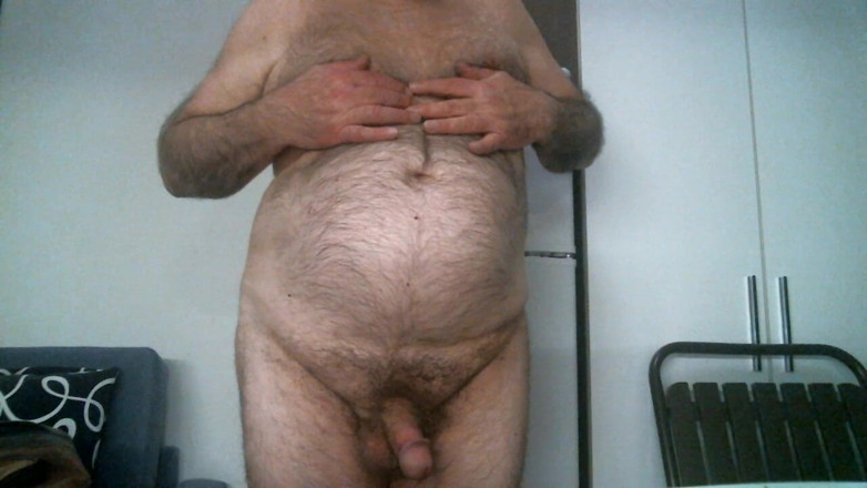 Coach Karl dude lodge: Harige berencoach Karl live camshow