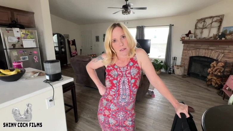 Jane Cane: Forgetful Stepmom Makes It up with Her Tight Pussy - Birthday...