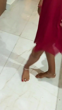 Paňdžábská Mujra tančící královna Simran Super sexy tanec s horkým těsným šukáním a výstřikem