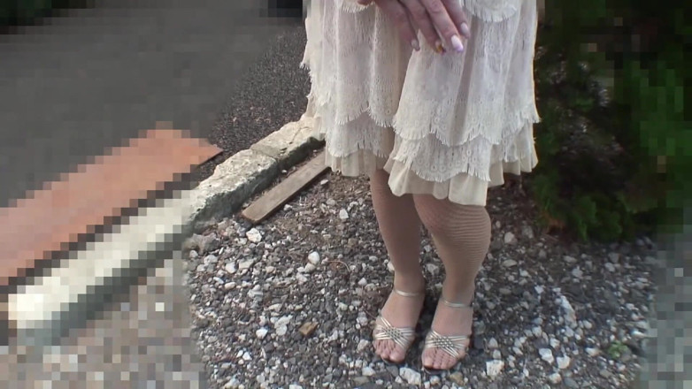 Japan Lust: Hard cock pounding grany Japanese hairy pussy