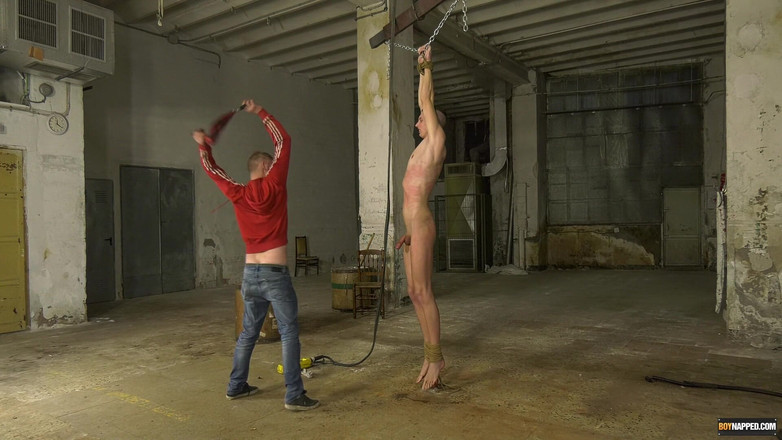 BoyNapped: Beaten to a Big Cum Load
