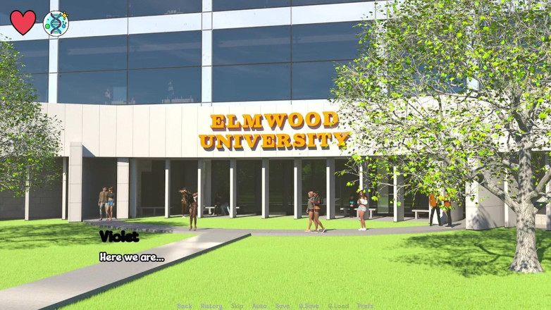 AVNTeller: 埃尔姆伍德大学 #23 - 与热辣的丰满哥特女孩浪漫约会