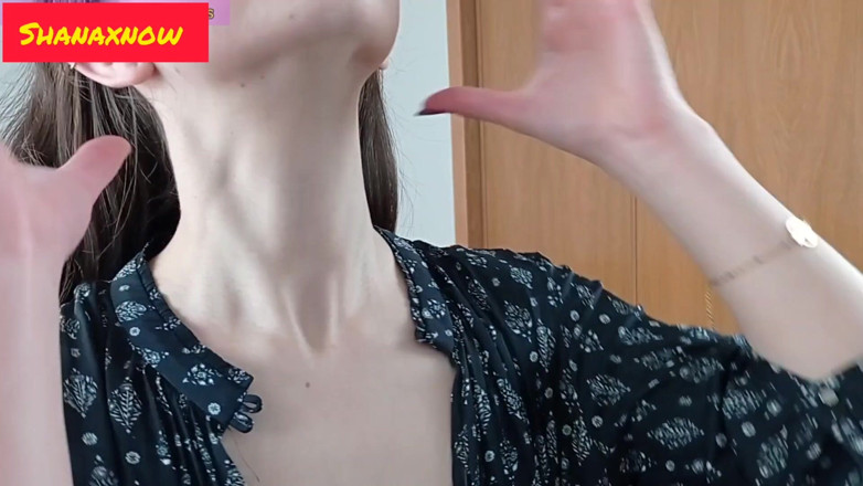 Shanaxnow: 18-letnia wrażliwa uwodzenie szyi fetysz