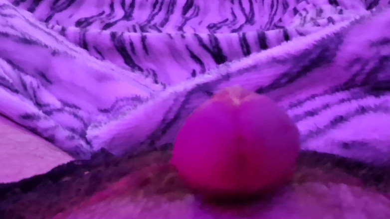 Pantygee: Excitată în ținuta mea violetă