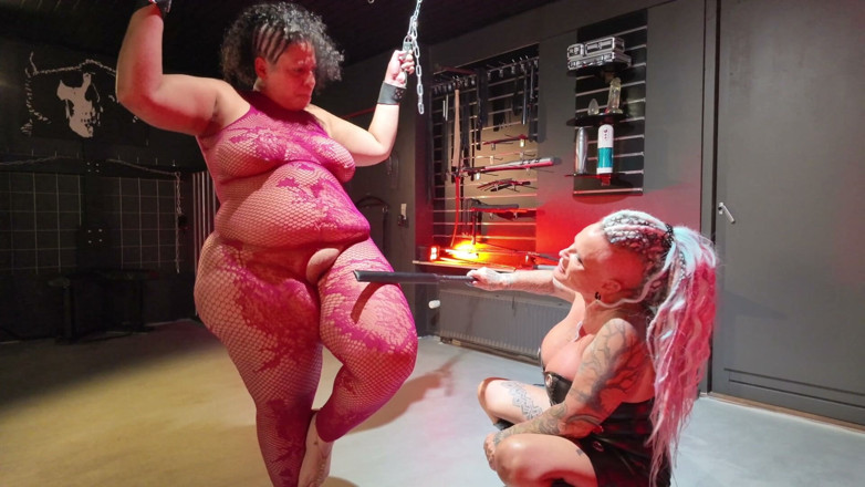 Domina Dark: American Bbbw First BDSM Session