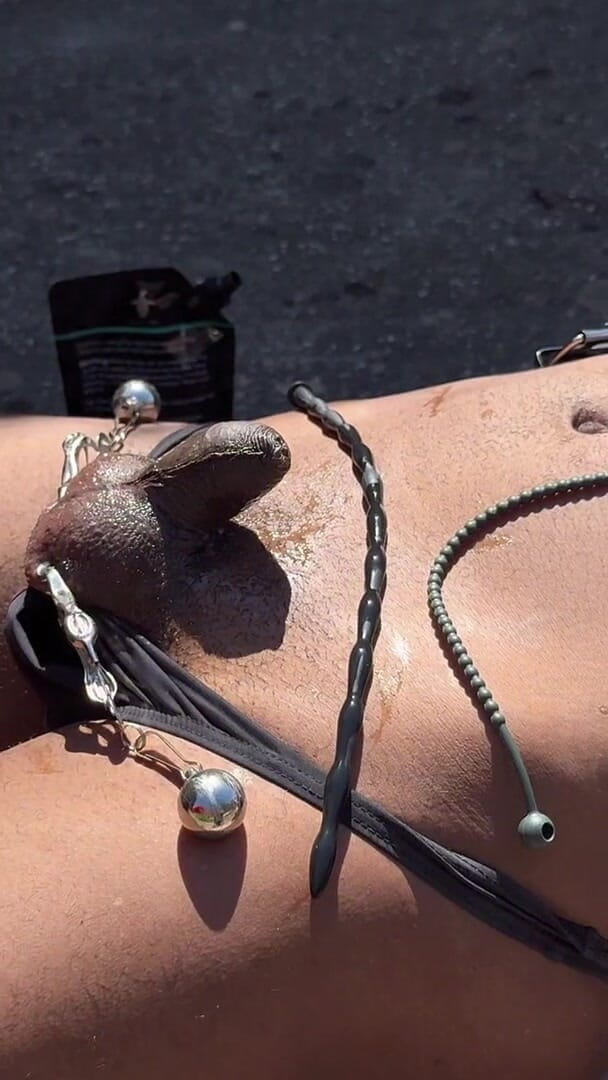 Dilated Urethra Under the Sunlight with Beautiful Smile of Empress Mbella (Danfetish)