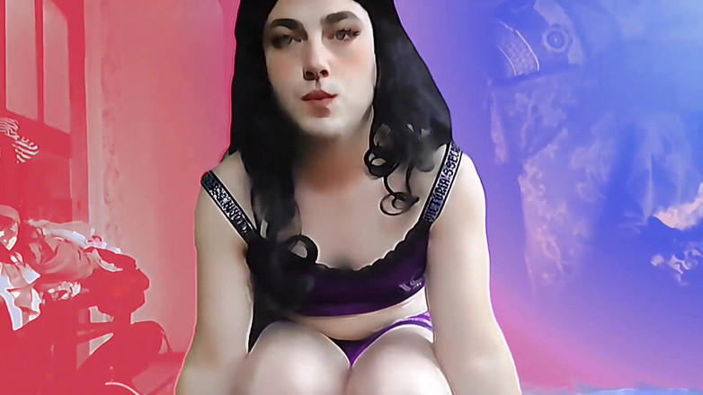 Kitty_Cross: Velmi sexy výstřik Bez rukou a v úžasné póze