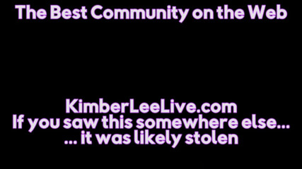 Kimber Lee: Kimber Lee gezicht zit op Mimi!!