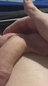 Guy Plays Hot with His Balls