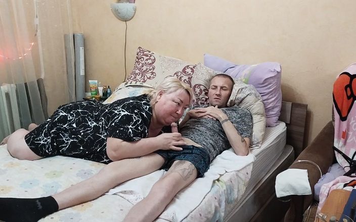 Zona901: Schoonmoeder zuigt al het sperma tot de laatste druppel van...