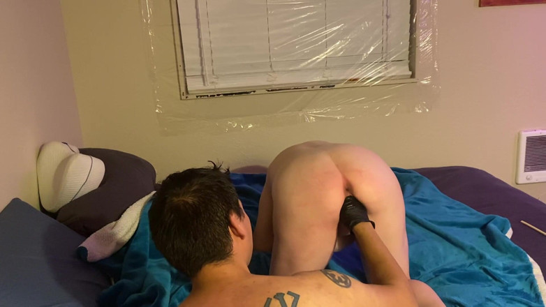 Hot potato girl: Tits tied, flogged, caned, and fisted