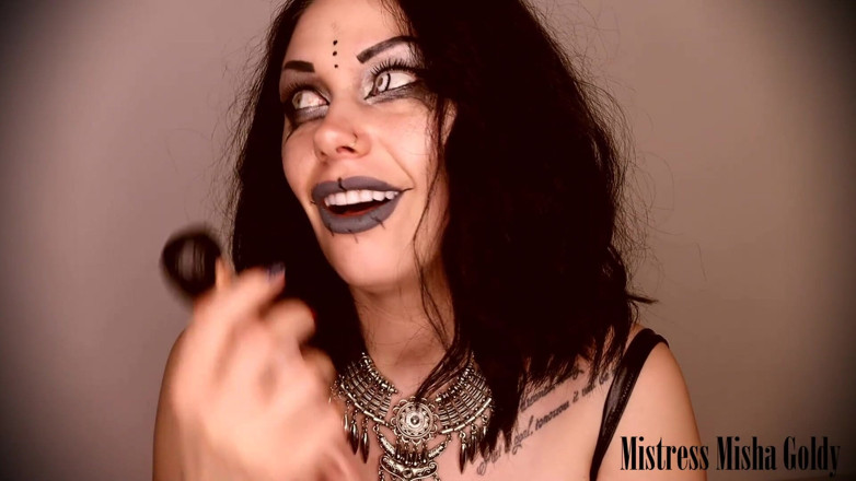 Goddess Misha Goldy: Livecam Voodoo Corporal Punishment for Disobedience