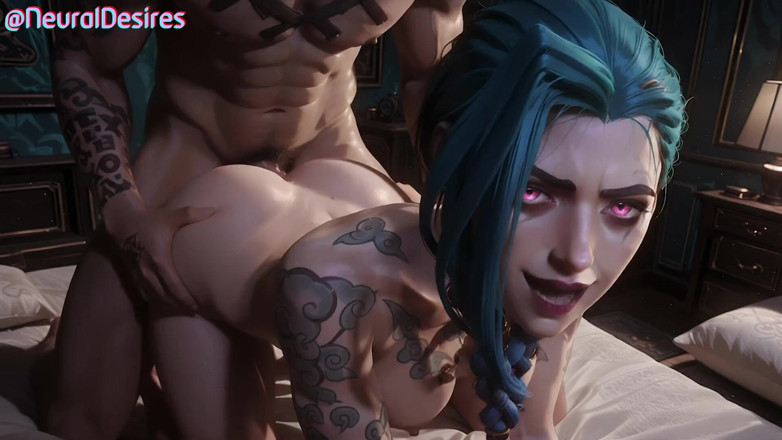 Neural Desires: Rincian Kecil Kotor Jinx (parodi) - Ai-generated