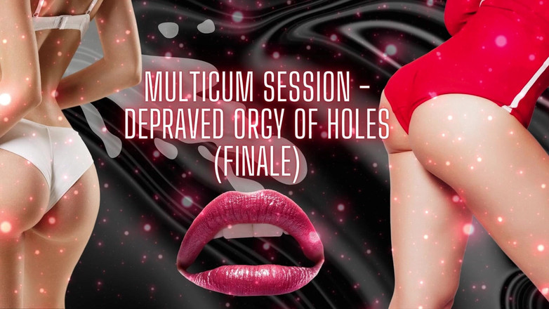 Goddess Misha Goldy: Multicum Session - Zvrácená orgie děr (finále Cumshot)
