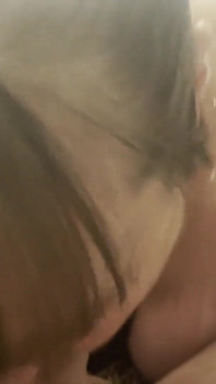 Mature Marie Sucking the Cum Out and Showing Cum in Mouth POV