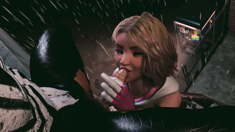 Wraith ward: Spider Gwen Fucking Venom