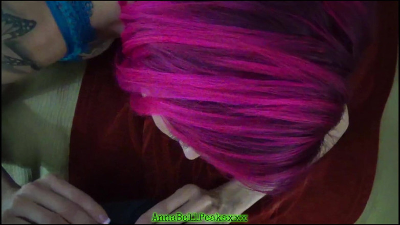 Anna Bell Peaks: 흑인 대물 자지에게 따먹히는 운 좋은 남자