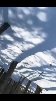 Pissing During a Nordic Ski Session