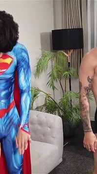 Roleplay kostum Superman X Spiderman