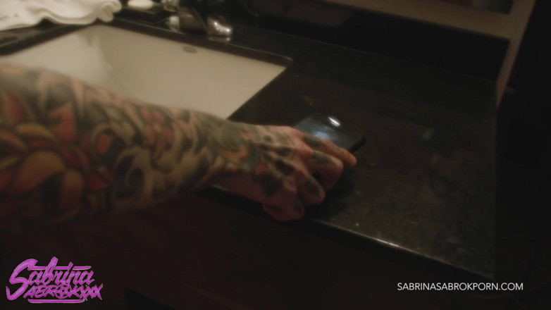 Sabrina Sabrok: Caught masturbating and fucking