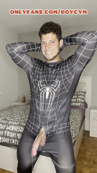 My Curve Cock Cums Spiderman