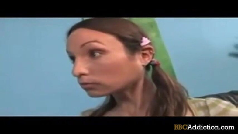 My BBC Addiction: Dipendenza da grande cazzo nero - ragazza magra prende il cazzo...
