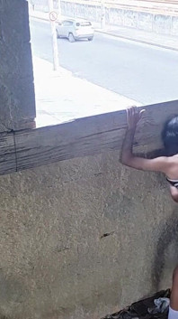 Young Girl Likes to Looking at the Street