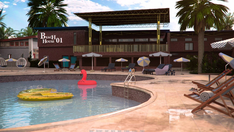 3D Cartoon Porn: 도미노 비치 9 : 존의 대담한 웨이브 킹스 구조