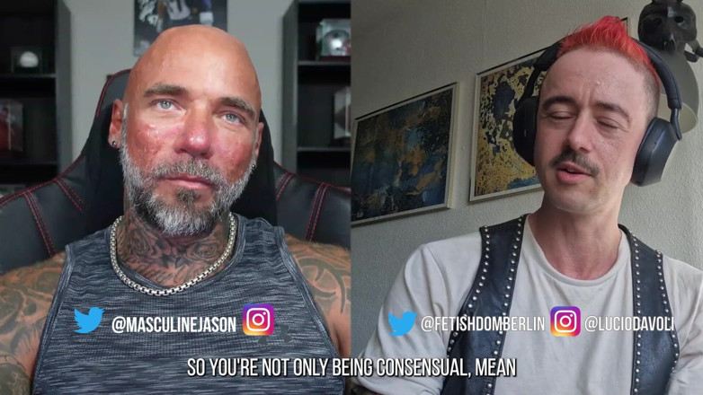 Raw and Uncensored with Masculine Jason: Confessioni di porno star - Lucio Davoli - Feticcio dom Berlino (episodio 101)