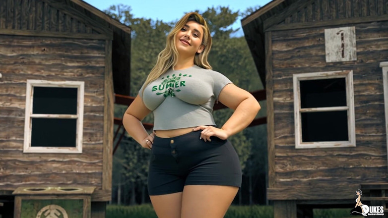 Dukes Hardcore Honeys: Гарячий радник табору трахає внутрішній міський бандит