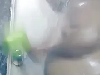 Typical flipino chubby daddy takes a bath and getting ready for work